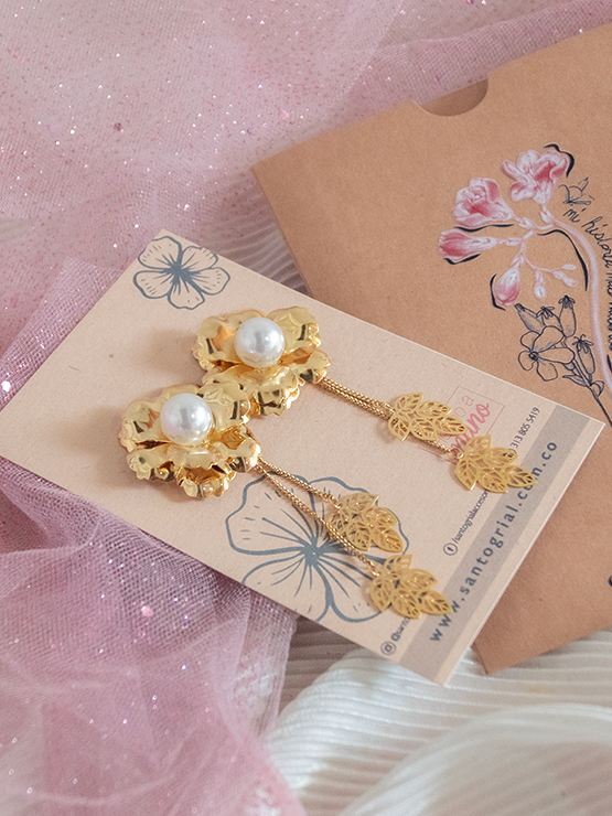 Aretes Florecer