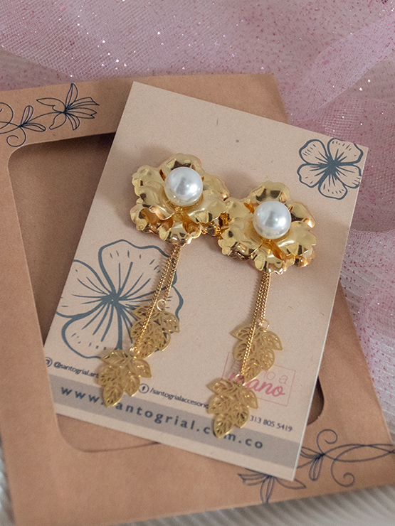 Aretes Florecer
