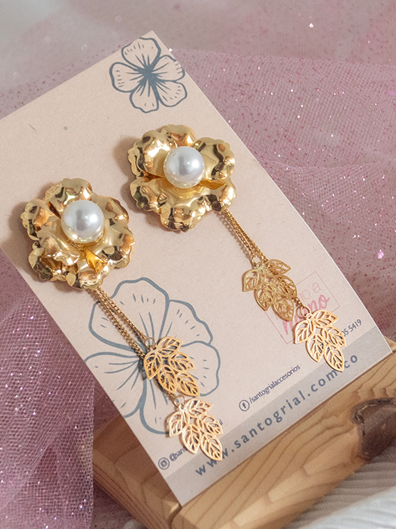 Aretes Florecer