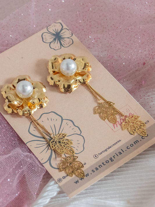 Aretes Florecer
