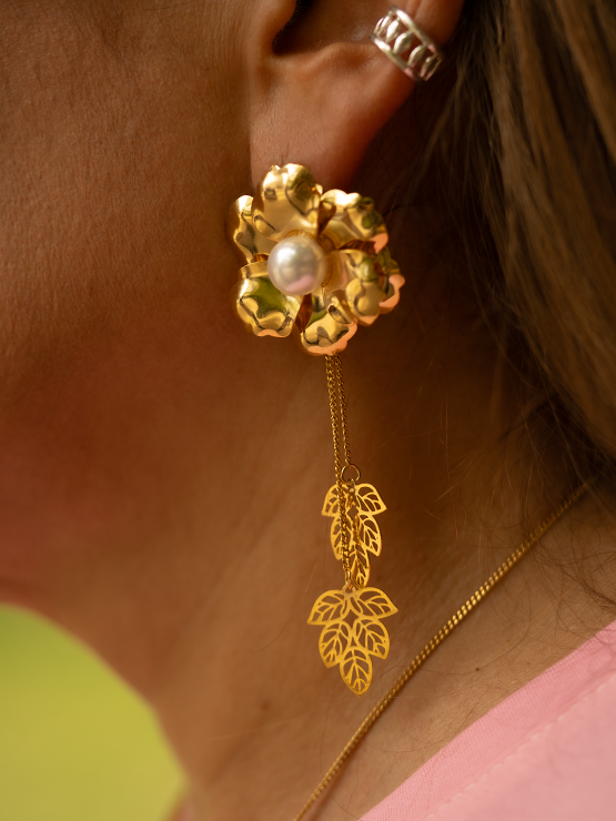 Aretes Florecer