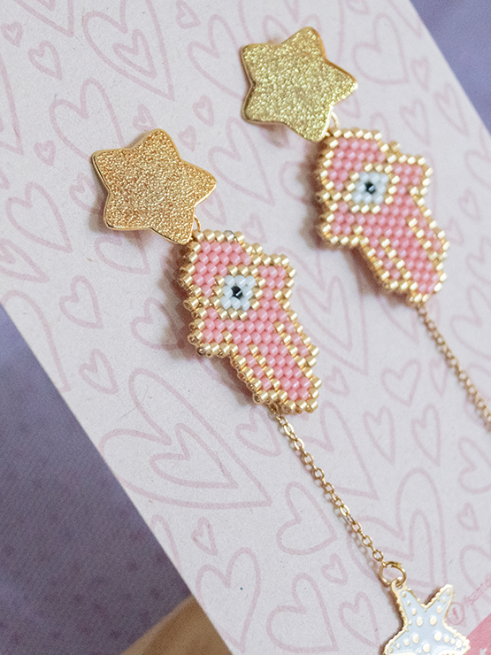 Aretes Amuleto de Amor