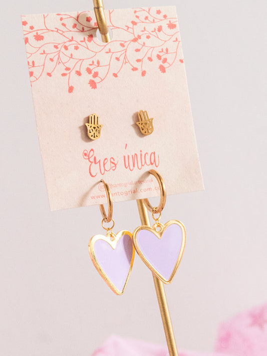 Aretes Amor Encantado