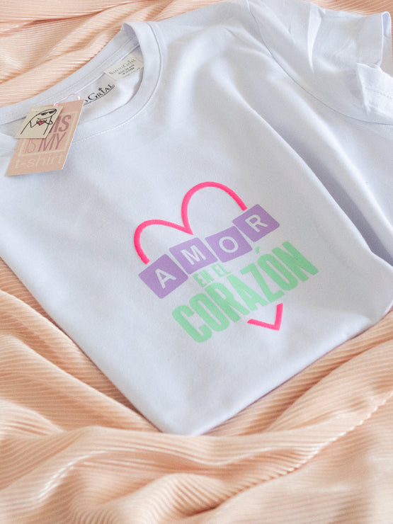 Camiseta Amor en el Corazón