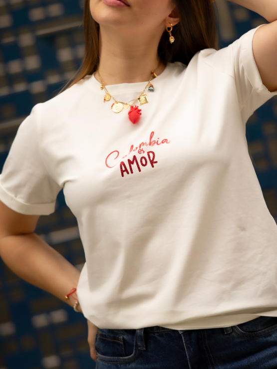 Kit Camiseta Colombia es Amor
