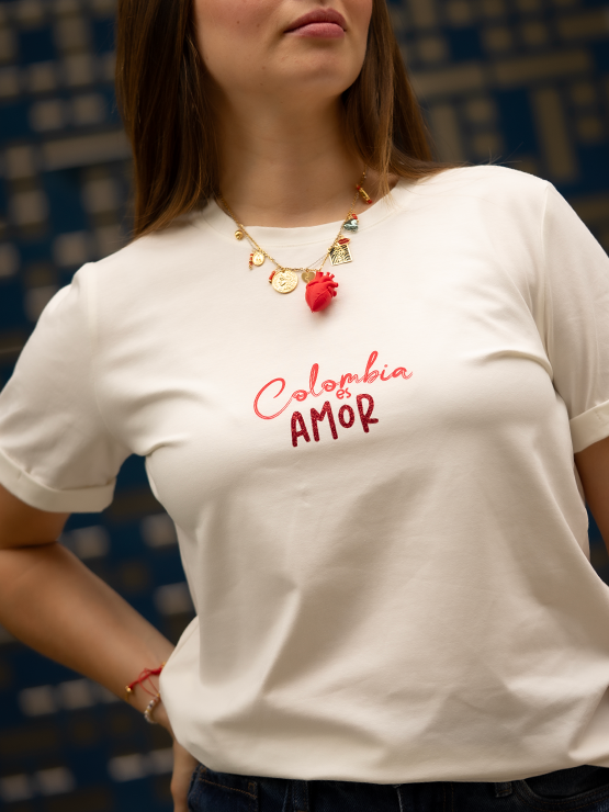 Kit Camiseta Colombia es Amor