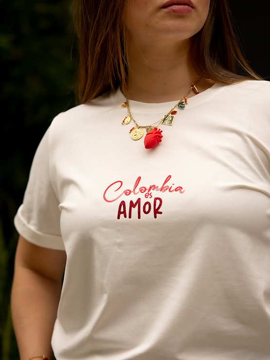Kit Camiseta Colombia es Amor