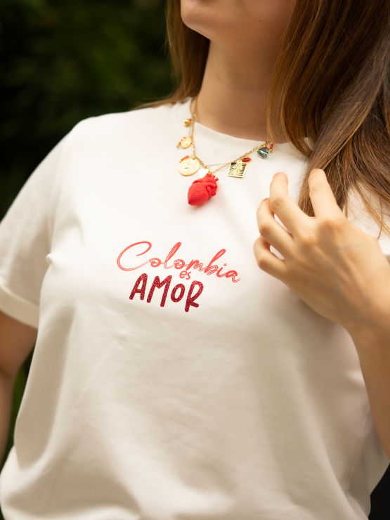 Kit Camiseta Colombia es Amor