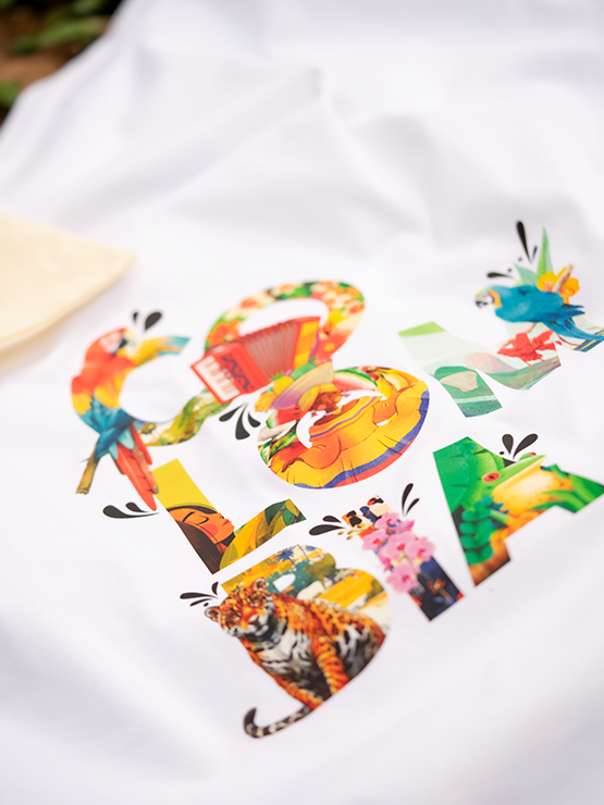 Kit Camiseta Colombia es Amor