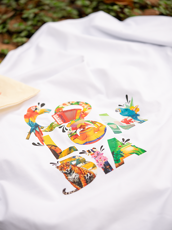 Kit Camiseta Colombia es Amor