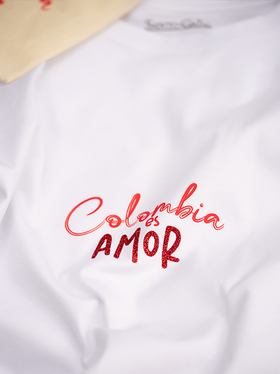 Kit Camiseta Colombia es Amor