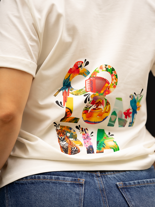 Kit Camiseta Colombia es Amor