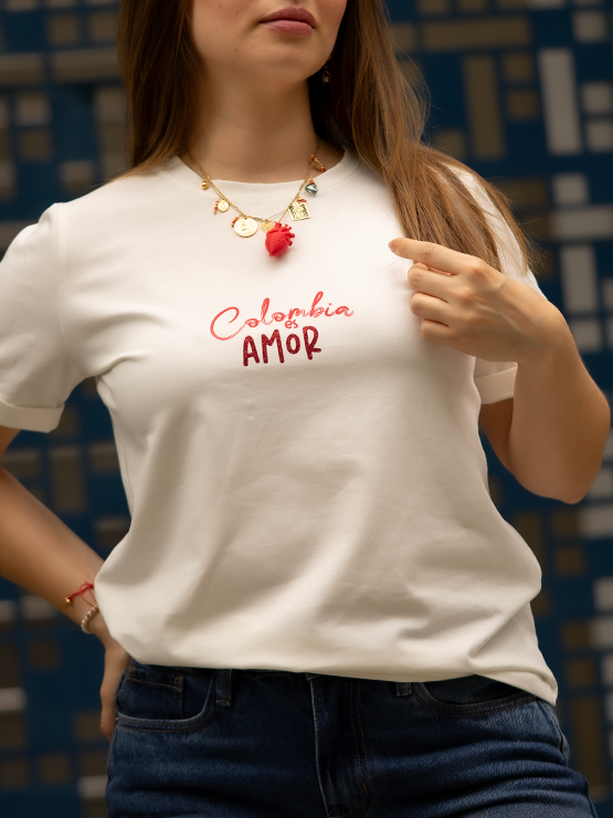 Kit Camiseta Colombia es Amor