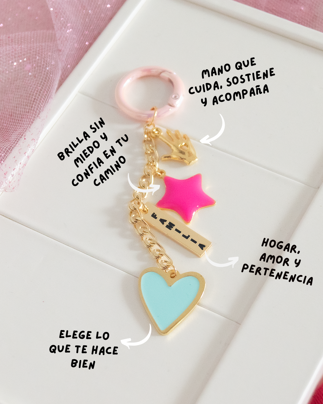 Llavero Charm Amor de Hogar