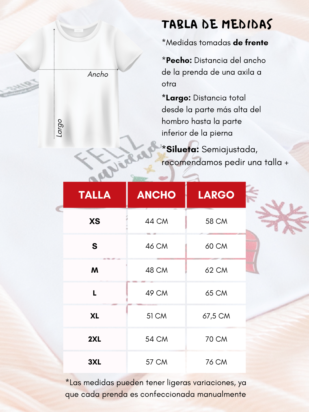 Camiseta Reno Navideño