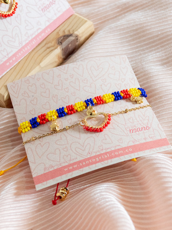 Set Manilla X2 Amor por mi Tierra
