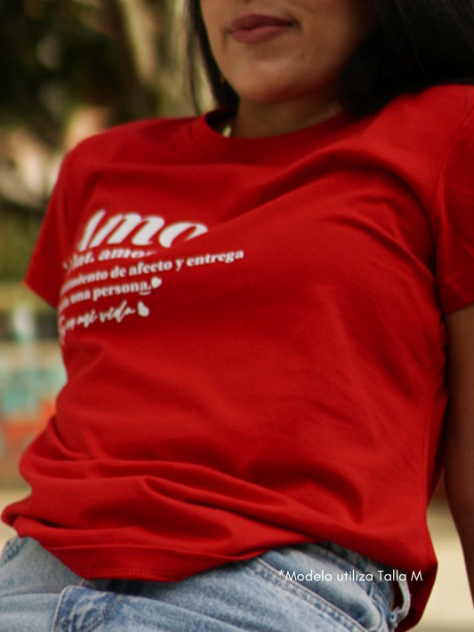 Camiseta Amor En Latín