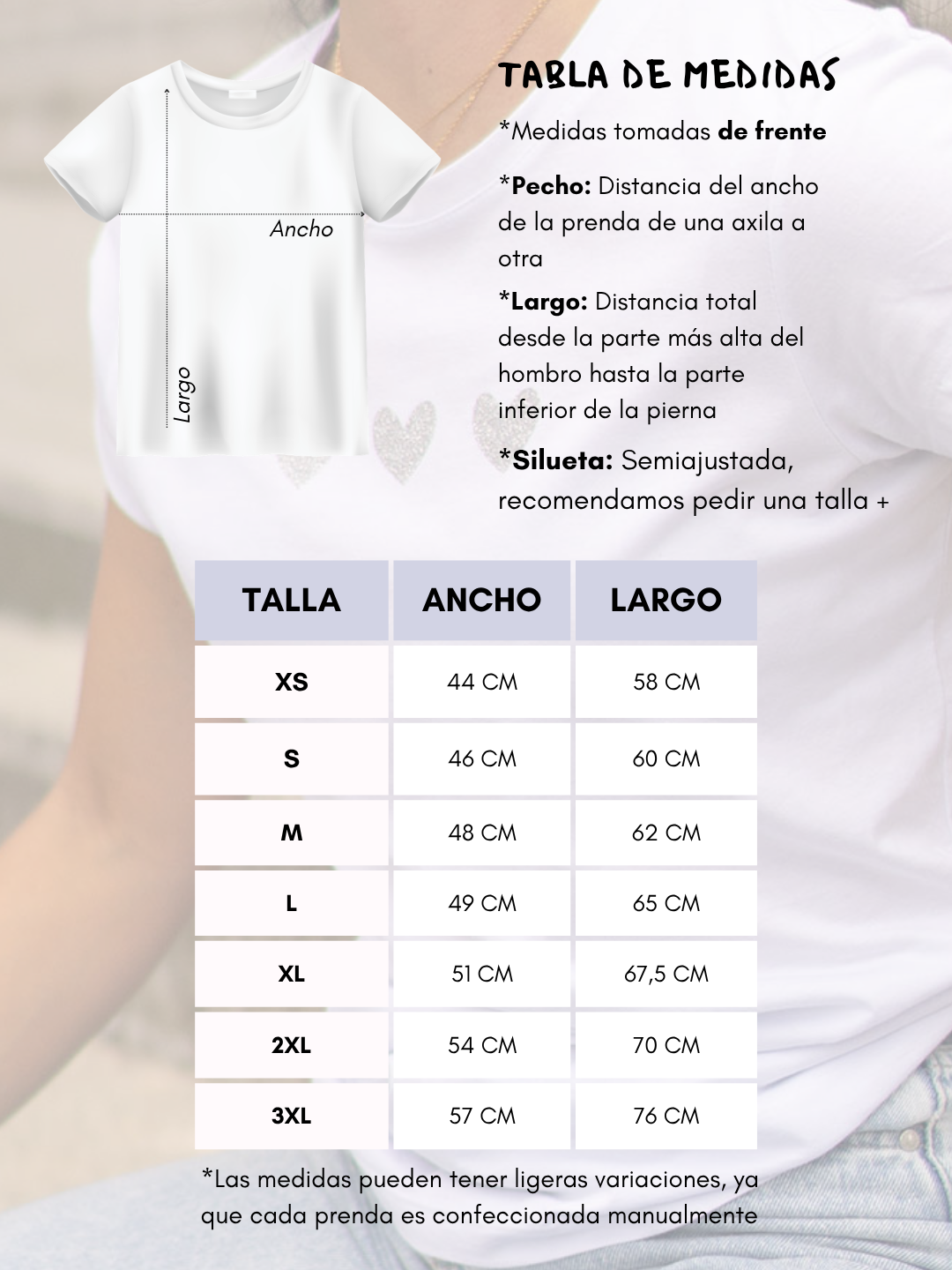 Camiseta Amor Plateado