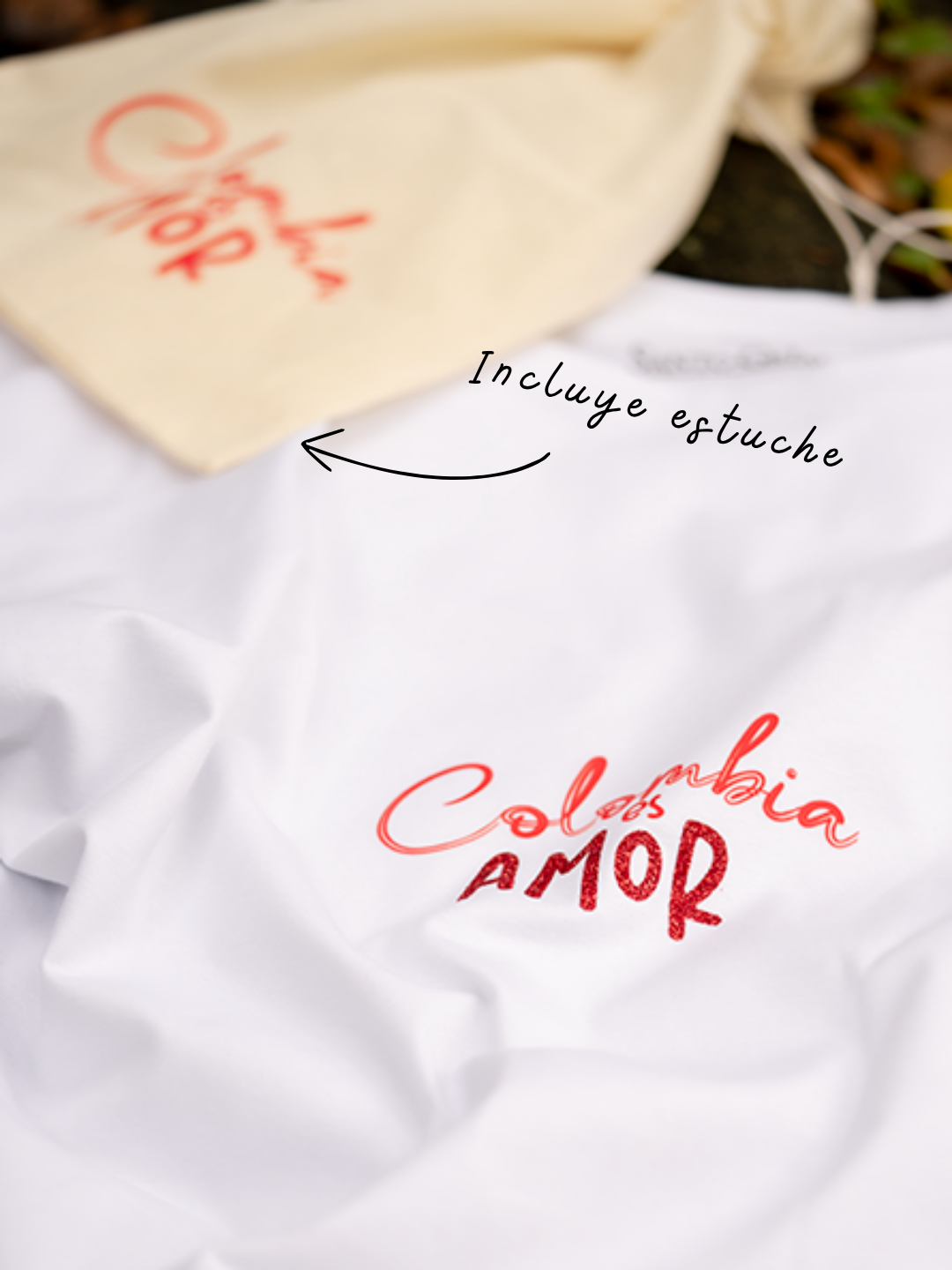Kit Camiseta Colombia es Amor