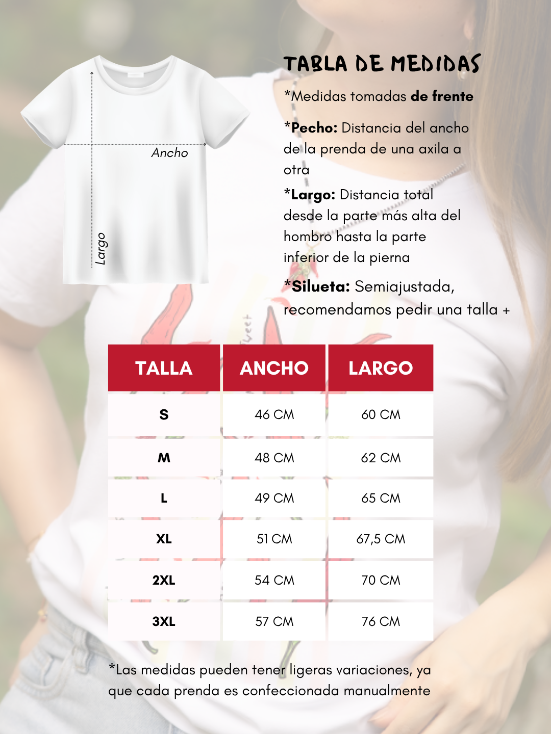 Camiseta Chiles