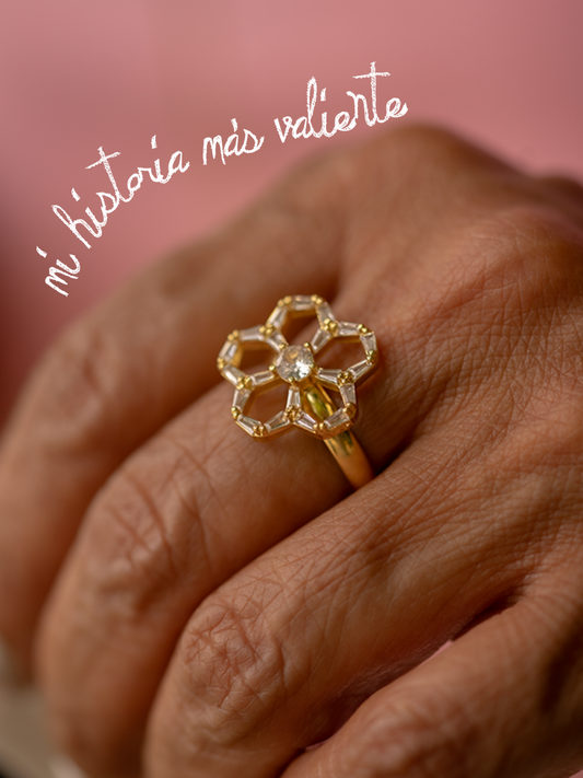 Anillo Donde Florece el Amor